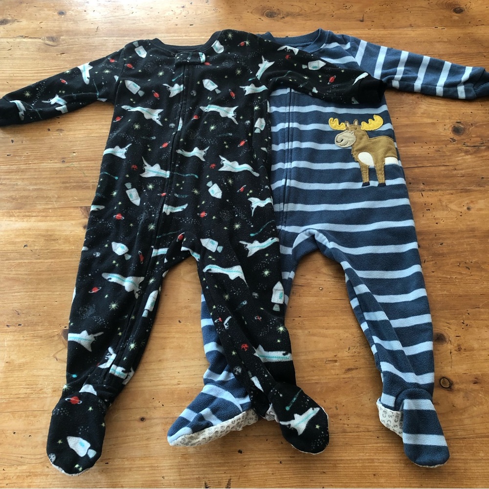 Fleece Footed Pajamas